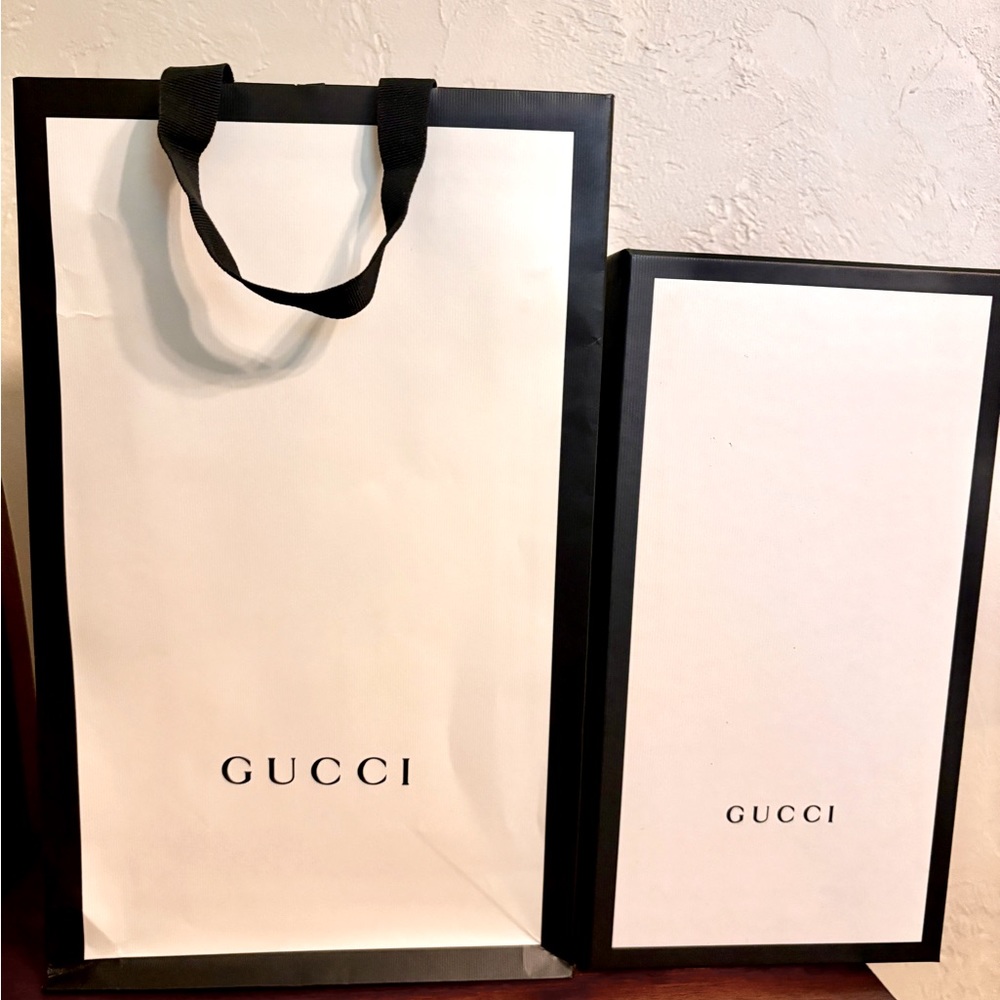 GUCCI bag and box